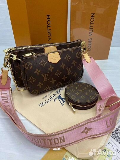 Сумка louis vuitton multi pochette/сумка/луи витон