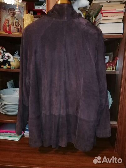 Замшевая летняя курточка