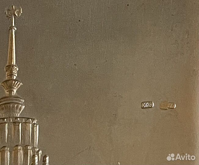 Портсигар серебро СССР