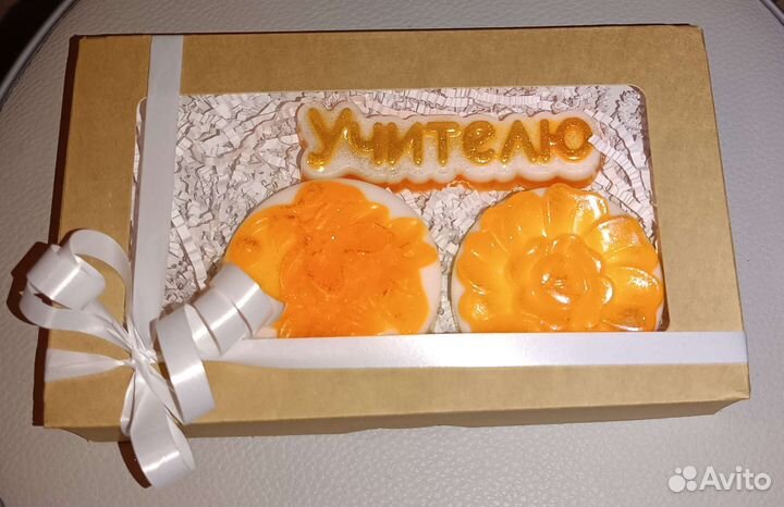 Подарочный набор из мыла ручной работы