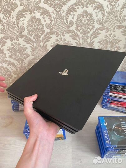 Sony playstation 4 pro + 400 игр