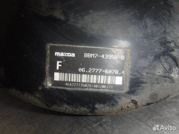 Вакуумный усилитель Mazda 3 BL Z6 2011