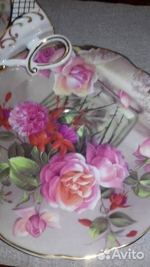 Чайно-Кофейный Набор (кружка+блюдце) Фарфор FBteam