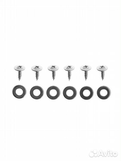 Подпятник для ковриков, Ромб, винты 6 шт, тэп