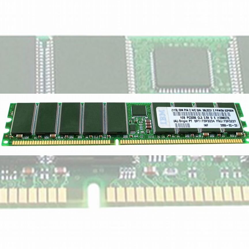 [73P3237] Оперативная Память Ibm Ddr 1gb 73p3237