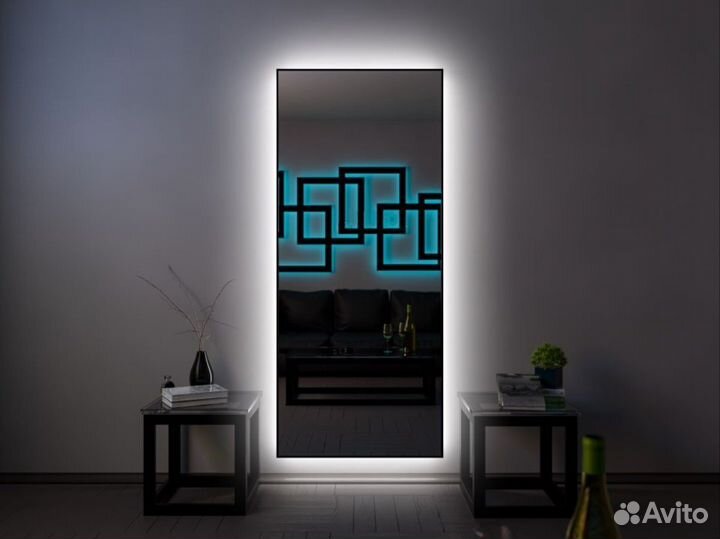 Зеркало с диодной подсветкой в ванную Gwen