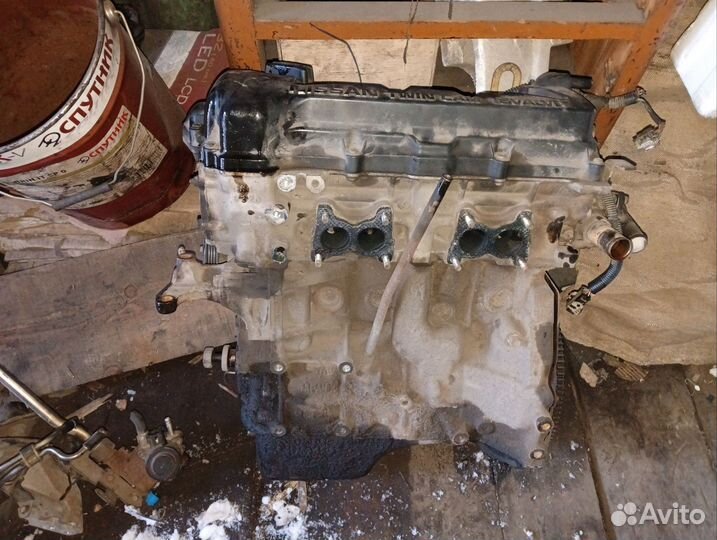 Двигатель nissan qg18de