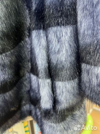 Искусственная шуба короткая 52