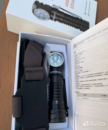 Налобный светодиодный фонарь sofirn hs41