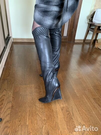 Сапоги ботфорты