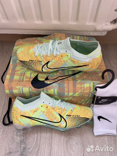 Футбольные бутсы nike air zoom