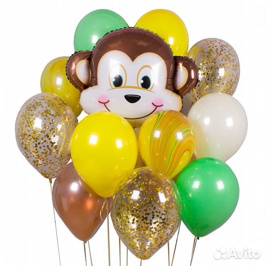 Воздушные шары с гелием 