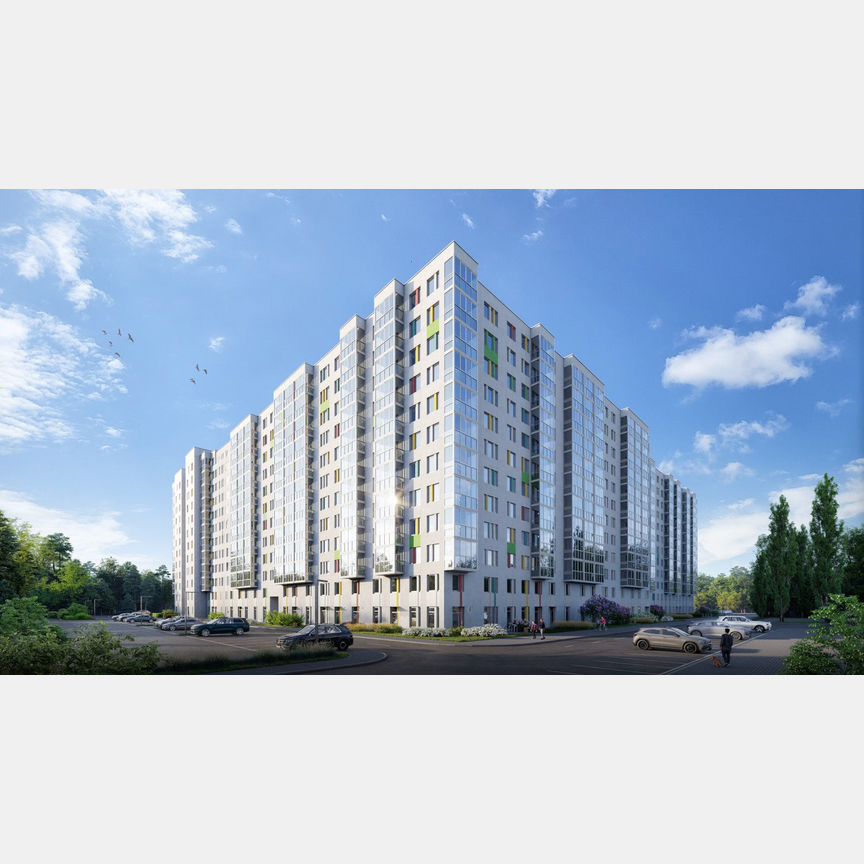 1-к. квартира, 43 м², 11/12 эт.