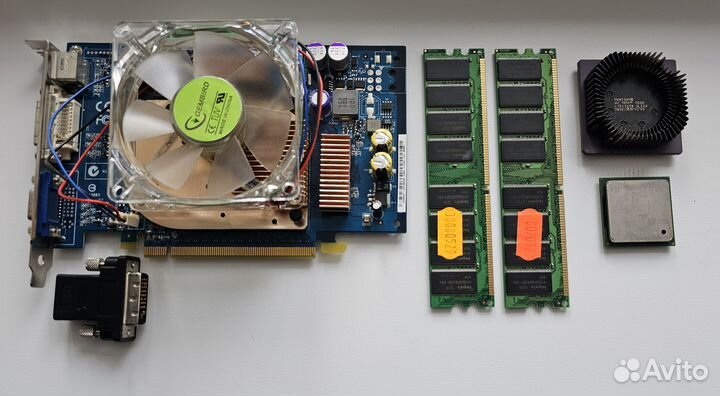 Ретро компьютерные комплектующие