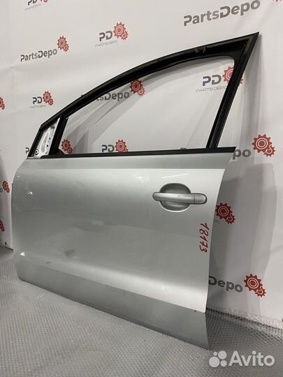 Дверь передняя левая VW Polo хэтчбек 5 (2009-2015)
