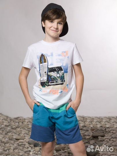 Футболка 122 Pelican (новый) хлопок трикотаж