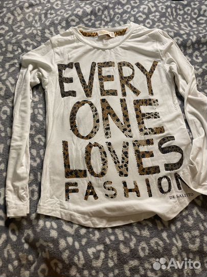 Кофта с длинным рукавом De Salitto на девочку 130