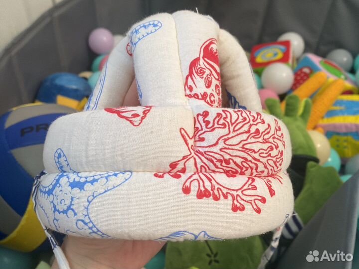 Шлем-шапка детский противоударный Babyboom