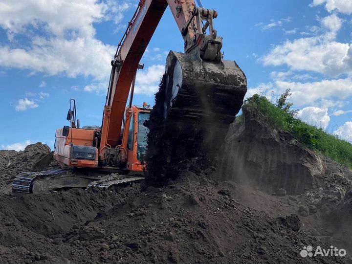 Земля грунт плодородный чернозем