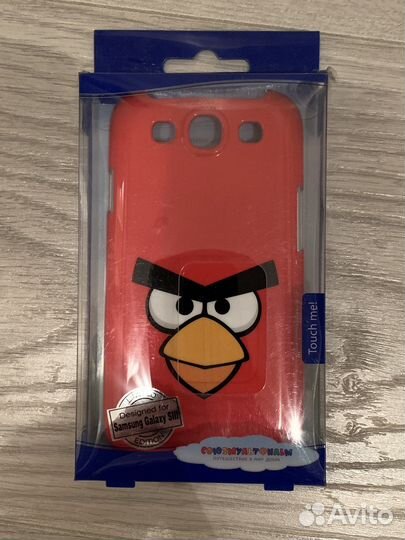 Бампер на samsung galaxy s3 Angry Birds