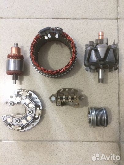 Генератор стартер ремонт запчасти