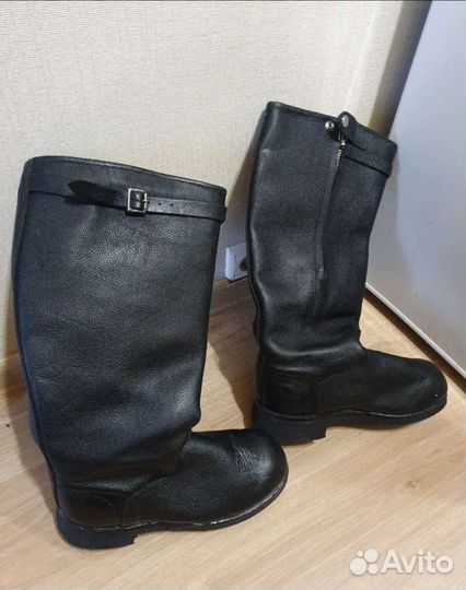Лётные 40,41 размера меховые яловые сапоги новые