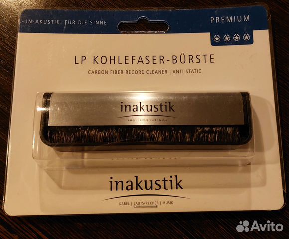 Щетка для виниловых пластинок Inakustik купить в Тамбове | Хобби и ...