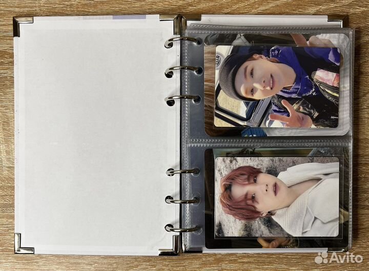 Bts биндер для карт юнги