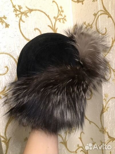 Шапка ушанка женская