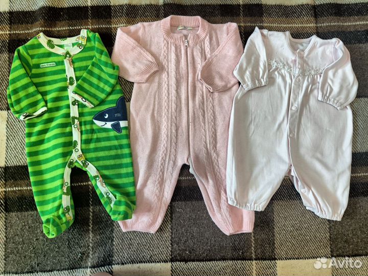 Вещи на девочку пакетом 68-74 размеры