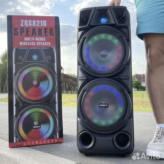 Колонка мощная большая блютуз караоке
