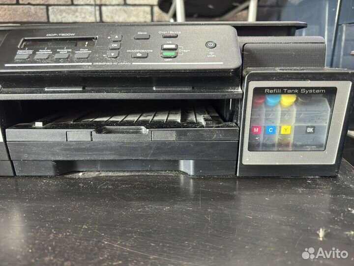 Мфу (Сканер + Принтер) Brother DCP T500W
