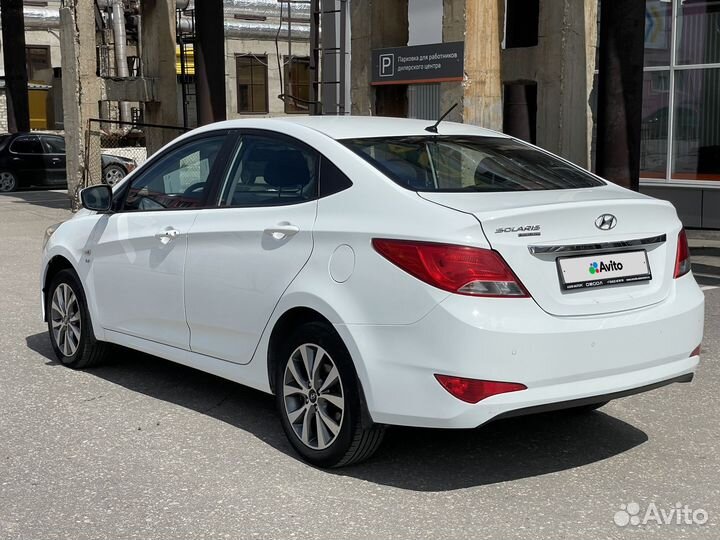Hyundai Solaris 1.6 МТ, 2016, 122 000 км