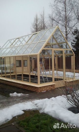 Зимний сад / Алюминиевые конструкции