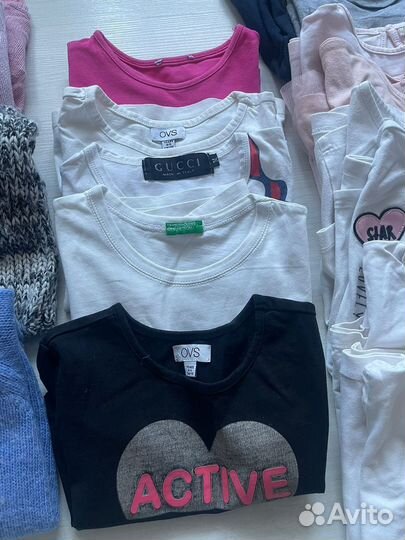 Детские вещи пакетом на девочку рост 104-110