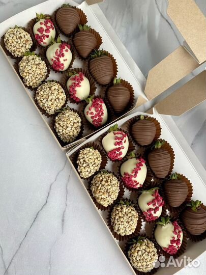 Клубника в шоколаде подарок на 8 марта