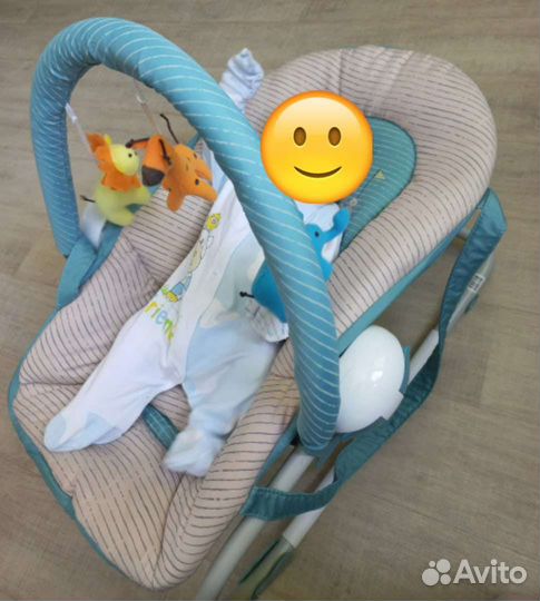 Шезлонг детский