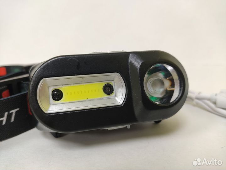 Налобный фонарь с датчиком движения