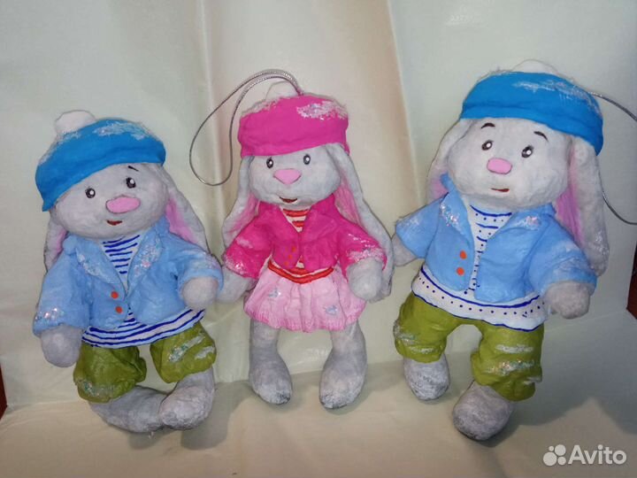 Ватные игрушки