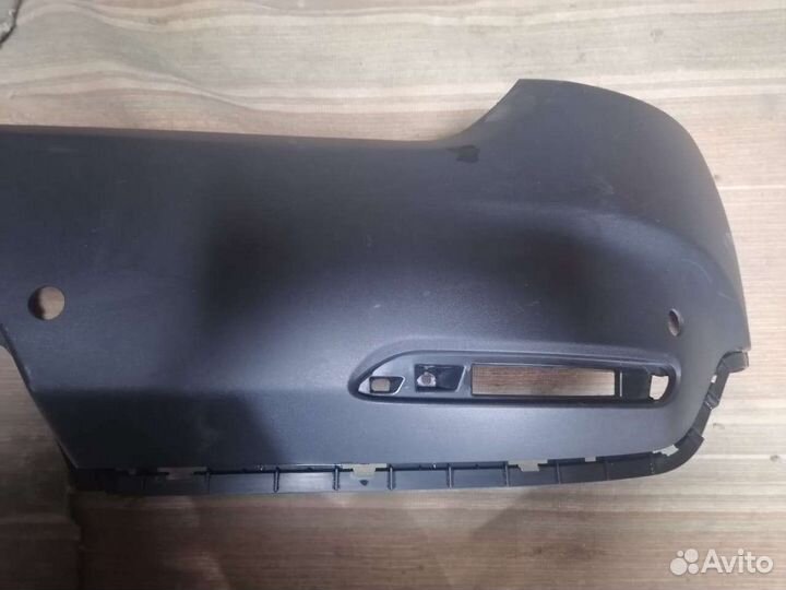 Накладка на задний бампер kia soul