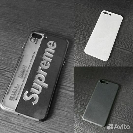 Чехлы LV Supreme для iPhone 7 Plus и iPhone 7