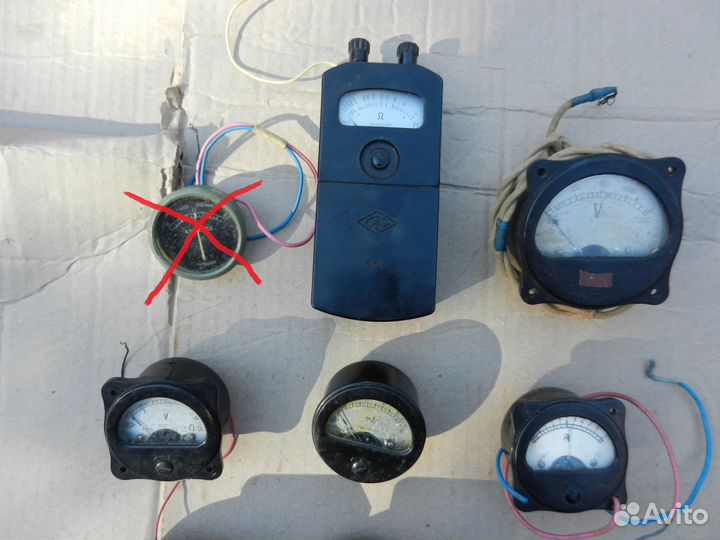 Вольтметры, амперметры, омметр, СССР