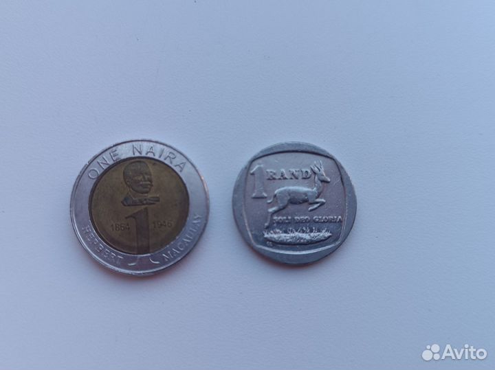 Монеты Африки