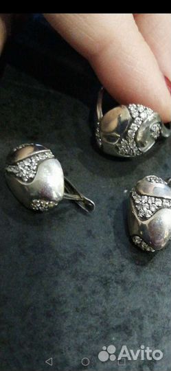 Серебряный комплект