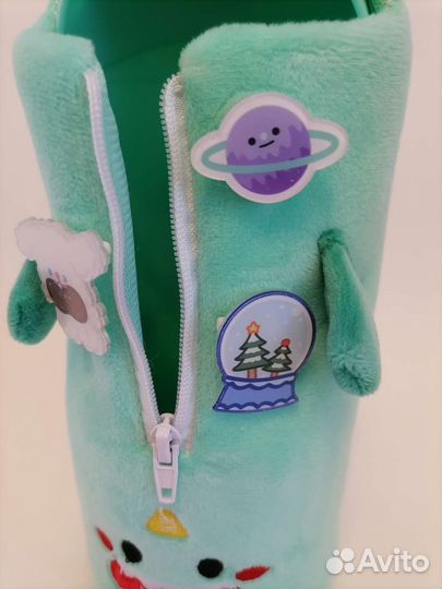 Пенал школьный мягкий новый