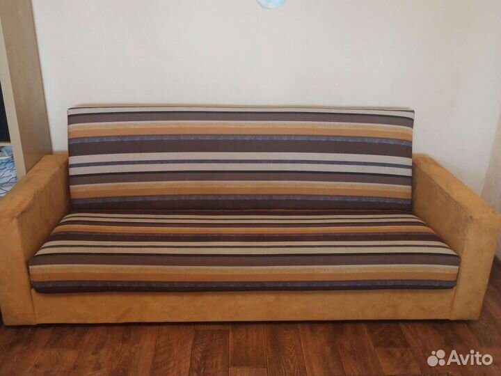 Диван двуспальный прямой раскладной