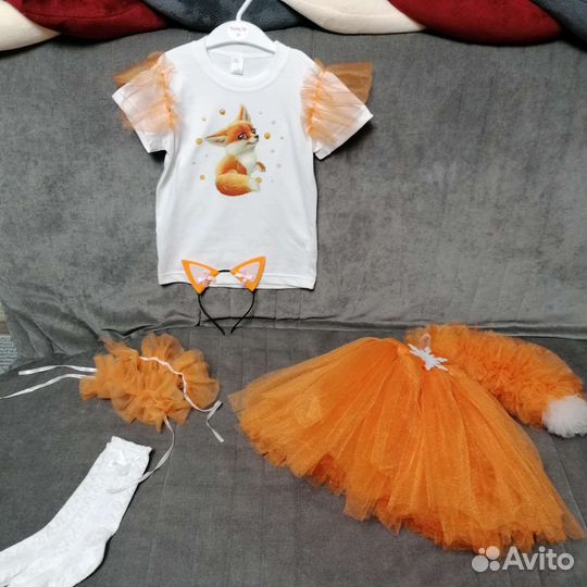 Новогодний костюм Лисичка 104