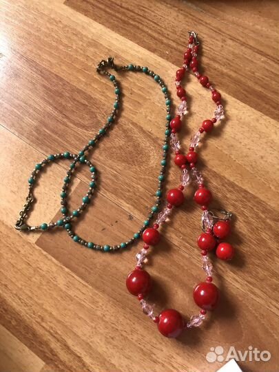 Бусы из натуральных камней