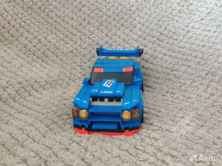 Конструктор гоночный автомобиль Nissan GTR