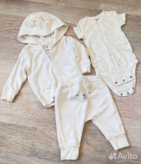 Комплект новый на выписку детский 56 62